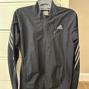 Adidas Women’s Black Windbreaker Jacket